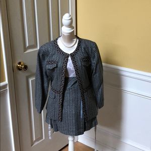 M W Vintage Skirt Suit
